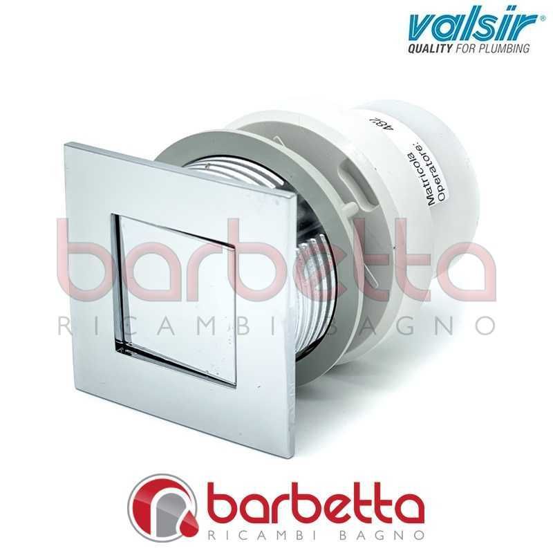 VALSIR CHROME PANEL TOTAL DRAIN BUTTON KIT VS0875445