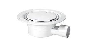 McAlpine Slim FLR Gully NRV 2 Pce Wht Cover VSG52SL-WH Bathroomsuites