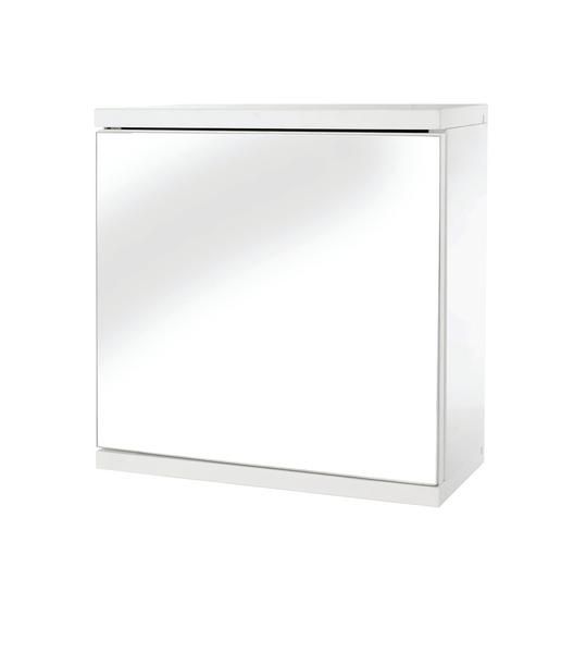 Croydex WC257122 1-Dr Self Ass Cabinet Wht