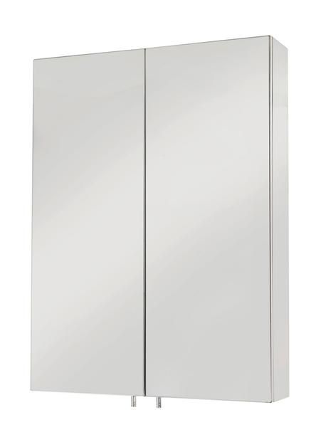 Croydex WC756105 Anton 2-Dr Cabinet S/S