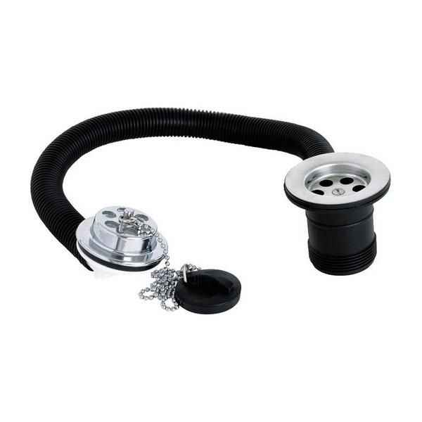 Macdee.WHO94CP.Bath.CWO.1.1/2in.CP.Captive.Plug...