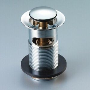 Wirquin 30 - WASTE C50530 BRASS DOME SPRUNG BASIN WASTE CP -WBK95WC