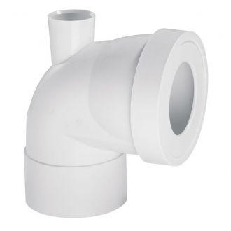 WIRQUIN Female short angled toilet pipe 71020202