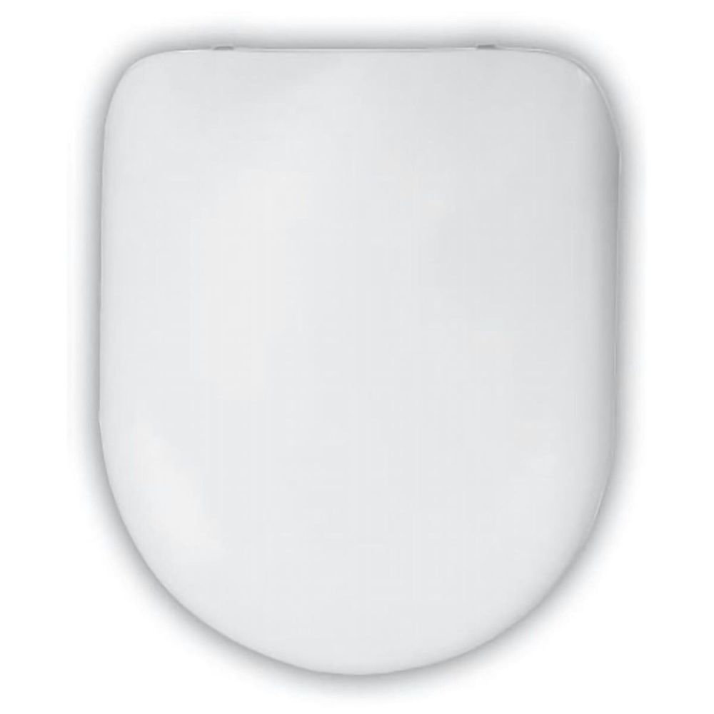 Wirquin Maestro white seat and cover with softclose hinge 20120360