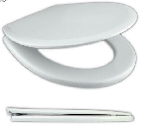 Wirquin Neon Lite Toilet Seat Plastic hinge White 270693