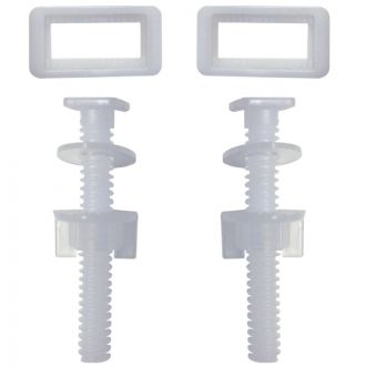 Wirquin Plastic fixing set for toilet seat wirquin family 20719931