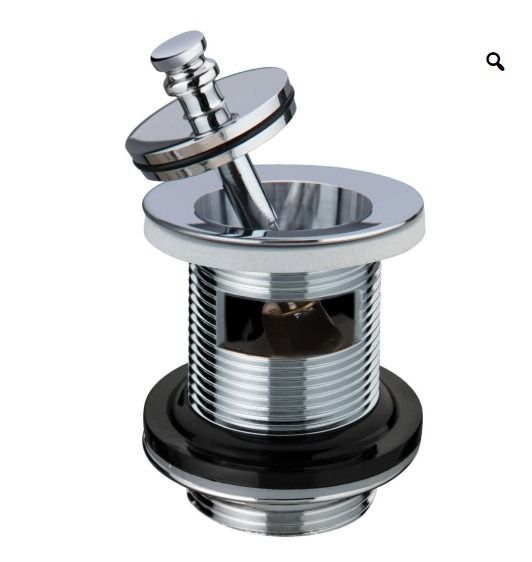 Wirquin basin waste and captive plug 1.1/4