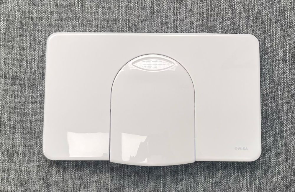 WISA 2100 WHITE FLUSH PLATE 8050.420600/ 104001