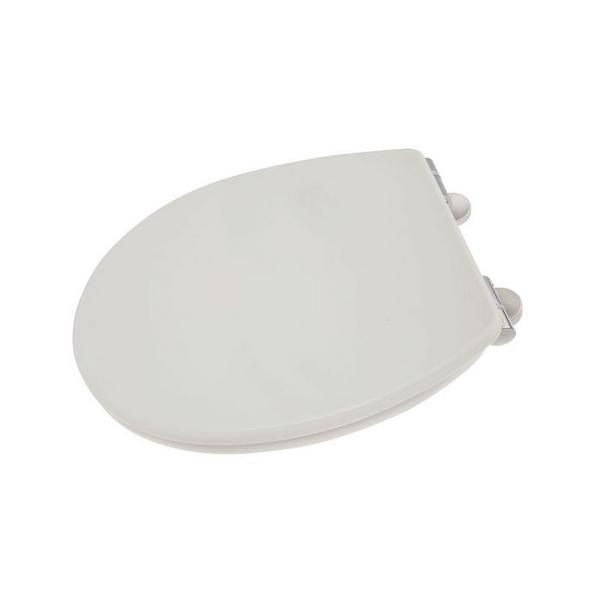 Croydex WL400122H Anti-Bact Toilet Seat Wht