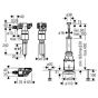 Grohe Cistern flush Valve Kit 43907000/43907PI0