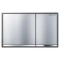 Geberit Omega60 flush plate, square, dual flush, surface-even