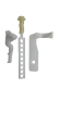 JOMO 116-000000233  Pull buckle / variable mechanism part equipped with an operating lever/rod

Specifically engineered for the JOMO FRONT 6 concealed installation frames and wall-mounted flushing cisterns

Acts as the mechanical trigger or linkage po