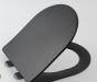Vitra Sento Slim Toilet Seat  Soft Close  Black 120-070-009