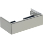 Geberit ONE cabinet for washbasin, with one drawer: Washbasin width=90cm, H=26.6cm, T=47cm, greige / matt coated  505.073.00.7
