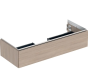 Geberit ONE cabinet for washbasin, with one drawer: Washbasin width=120cm, H=26.6cm, T=47cm, oak / wood-textured melamine  505.075.00.5