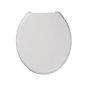 Wirquin Flamenco white seat and cover with top fix stainless steel hinge with Lock+ -20120363