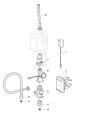242.573.00.1 Geberit generator control unit with rechargeable battery, for types 185 and 186 tap systems