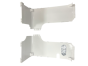 Geberit 243.251.11.1 Design cover set, side for water outlet, external for Geberit AquaClean Mera, white