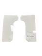 Geberit 243.251.11.1 Design cover set, side for water outlet, external for Geberit AquaClean Mera, white