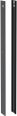 Geberit set side finish Monolith WC 101cm black chrome 244.940.00.1 / 244940001 Geberit set side finish Monolith WC 101cm black chrome 244.940.00.1 / 244940001