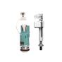 Siamp Monaco Cistern Pack, Flush Valve, Fill Valve & Push button