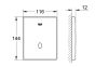 37324001 Grohe infrared flush plate