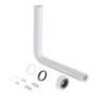 Replacement Grohe Adagio cistern flush pipe. 50mm OD at the cistern end down to 44mm OD at the pan 42462000