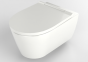 ONE wall-hung WC, washdown, shrouded, TurboFlush, with WC seat  500.201.01.1