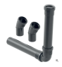 Geberit 500.674.00.1 drain set for hybrid and waterless urinals, Geberit drain set for hybrid and waterless urinals … 500.674.00.1 500.674.00.1. Straight connector made of PP, ø 50 mm Axle shift up to 3.6 cm Horizontal outlet