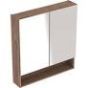 Selnova Square 58.8 cm Mirror cabinet, two doors, Hickory  501.266.00.1