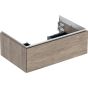 Geberit ONE cabinet for washbasin, with one drawer: Washbasin width=75cm, H=26.6cm, T=47cm, hickory / wood-textured melamine  505.072.00.6