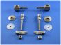 Keramag Renova Nr. 1 Comprimo 598126000 set of 2 hinges for toilet seat chrome, These hinges fit the toilet seat Keramag Renova Nr. 1 Comprimo 571044 (from 06/2002).