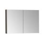 The Vitra Basis Cabinet Mirror features a sleek and modern design, perfect for enhancing any bathroom space. Its minimalist aesthetic is complemented by a functional layout, providing both style and practicality. The mirror is designed to reflect light an