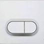 Vitra Loop O Control Panel  Matt Chrome 740-0585