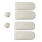 Villeroy & Boch O Novo White Toilet Seat and Cover Buffers for 9M406101 / 9M38S101
