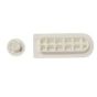 Villeroy & Boch O Novo White Toilet Seat and Cover Buffers for 9M406101 / 9M38S101