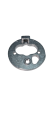 Vitra A2717601YP Base plate / bottom cover plate for touchless commercial and residential washbasin mixers