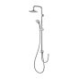 Ideal Standard  Idealrain round shower system kit with Idealrain 200mm round rainshower, Idealrain M3 3 function handspray, 1.75m Idealflex hose and diverter for exposed mixers  A5691AA