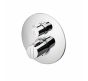 Ideal Standard  Easybox Slim BI thermostatic bath / shower mixer with diverter and round faceplate  A5879AA
