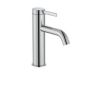Roca  Basin mixer smooth body with click clack waste, Cold Start C0 Chrome A5A3A9EC00