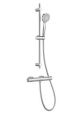 Roca  Victoria-T boxed shower kit including wall-mounted shower mixer, hose, handset and riser rail A5D2F18C00