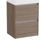 Roca  UNIK 2 Drawer 550mm  Dark Elm A851687511