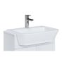 Roca  Victoria Maxi worktop for washbasin unit for Debba 600mm - gloss white A857438806