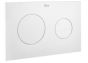 Roca PL10 DUAL - Dual flush operating plate for concealed cistern Pl10 Dual Grey Lacquered A890089002 / 890089002
