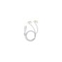 Croydex AA107022 Secura Push-on Spray Set Wht