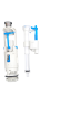 ROCA AH0004200R Dual Flush Drop Valve Syphon Complete Mechanism Half Moon Button