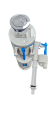 ROCA AH0004200R Dual Flush Drop Valve Syphon Complete Mechanism Half Moon Button