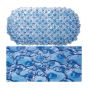 Croydex AH220724 Bubbles PVC Bath Mat Blue