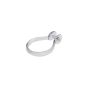 Croydex AK142232 Curtain Rings (12 Pack) Crystal
