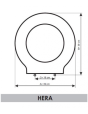 Althea Hera Toilet Seat & Cover 31050 Standard close 1